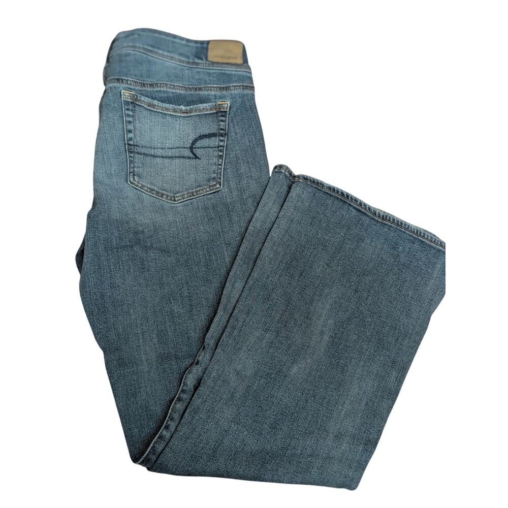 American Eagle Outfitters Women's Stretch Kick Boot Jeans Size 14